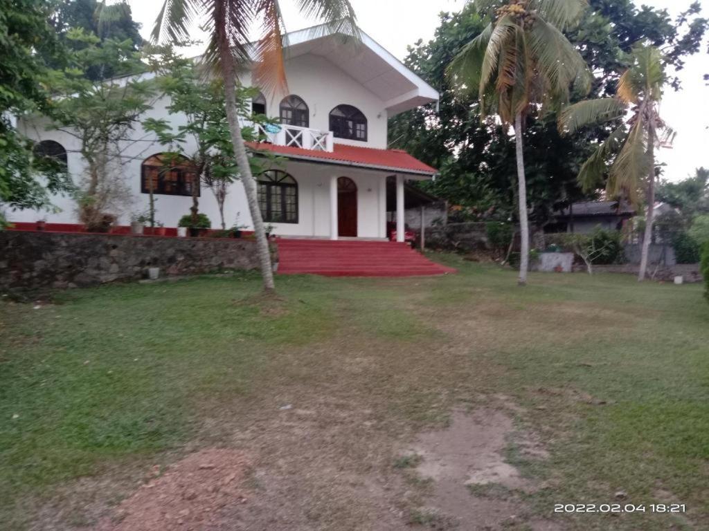 Unawatuna White Villa Bagian luar foto